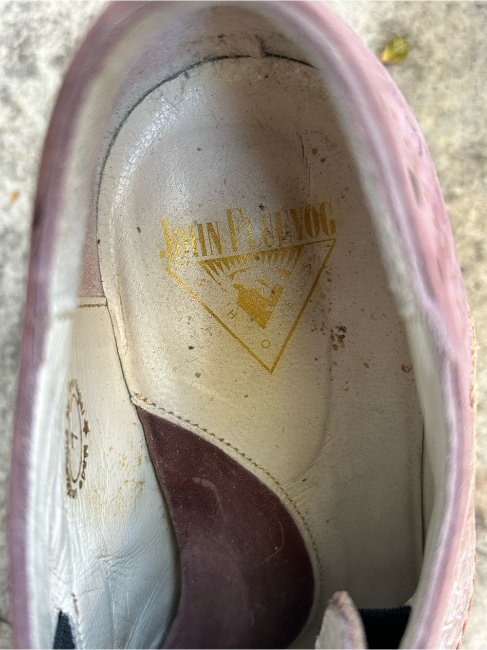 John Fluevog Thanks Cheers Pink, size 7