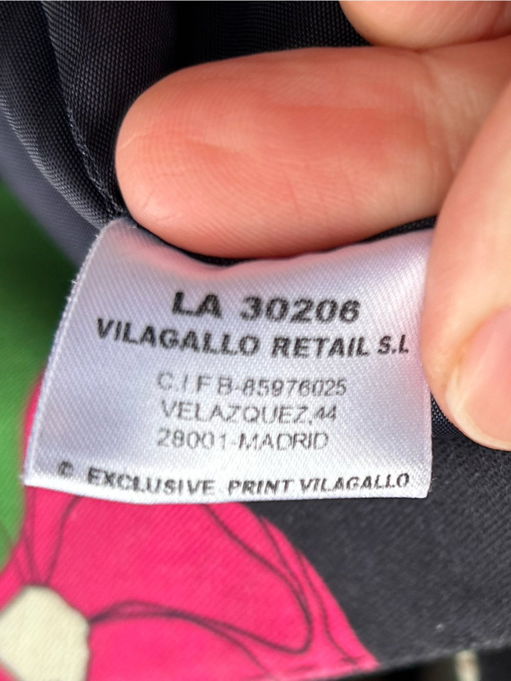 Vilagallo Floral Garbadine Harlow Blazer, size 40 (approx M)