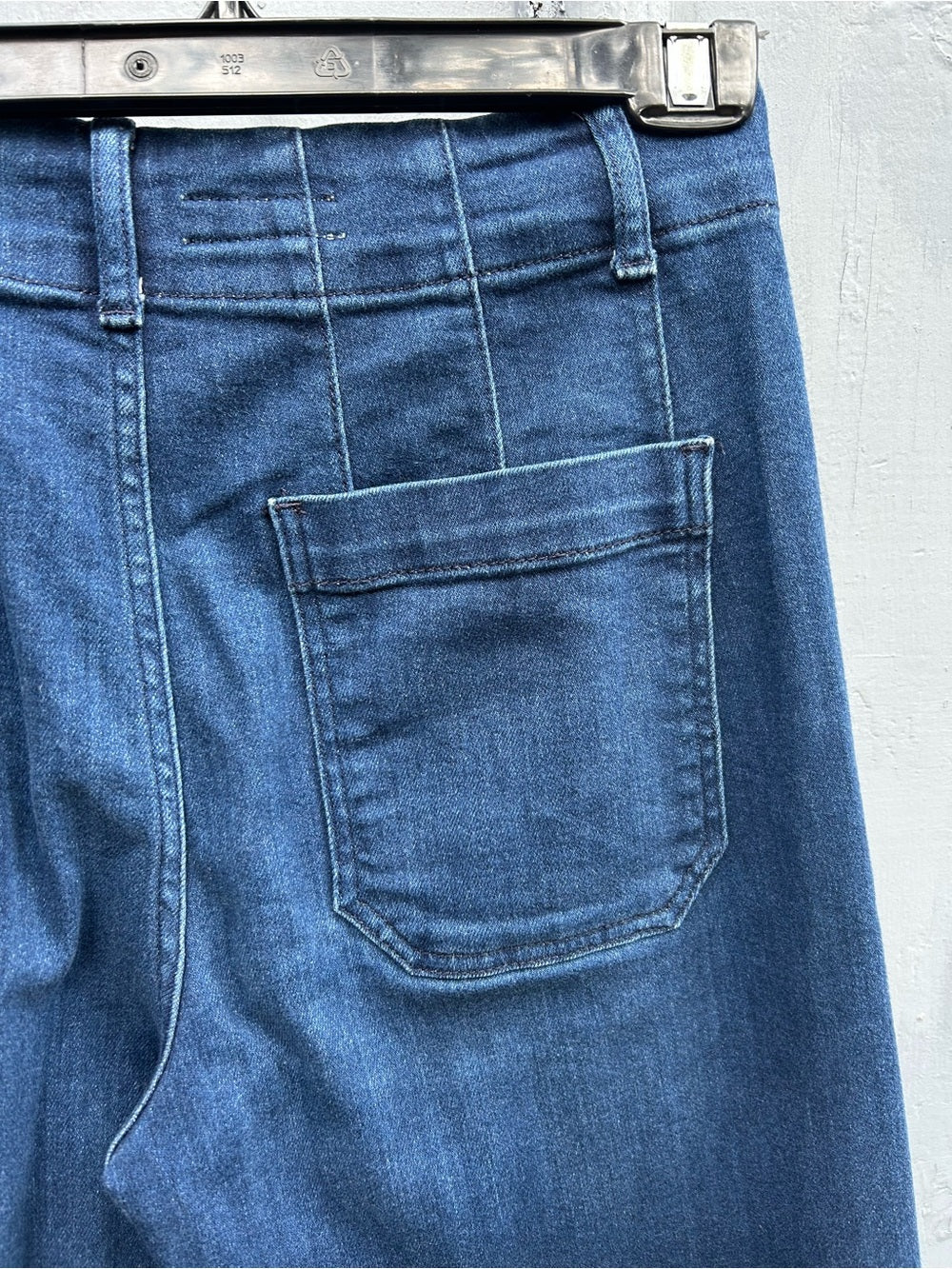 Anthropologie Pilcro Skipper Wideleg Denim Jeans, size 26