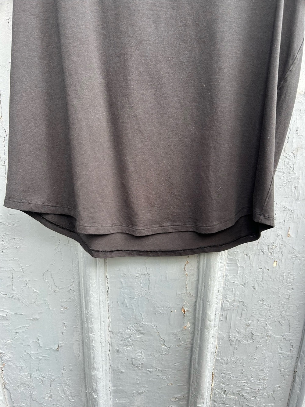 Lululemon Black “Team Can” Love Crew Tee, size 12