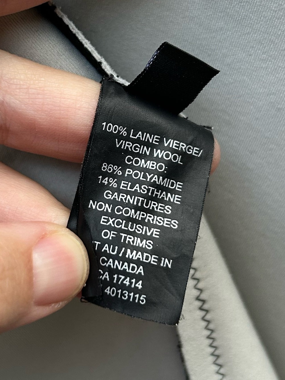 Marie Saint Pierre Open Front Wool Scuba Jacket, size “1”