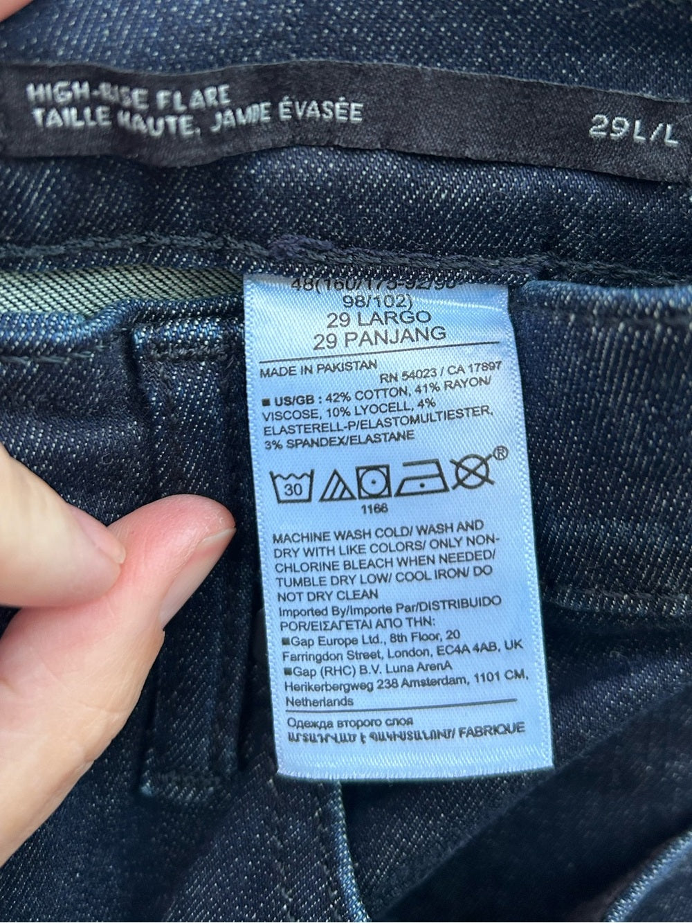 Banana Republic High Rise Flare, BNWT, size 29L