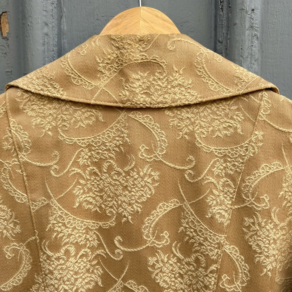 Vintage Montgomery Ward Brocade Jacket, size M