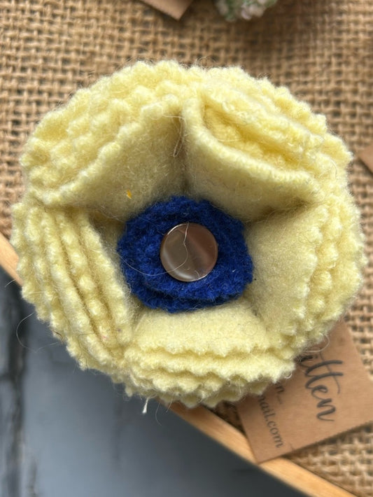 Vintage Cashmere Floral Brooch