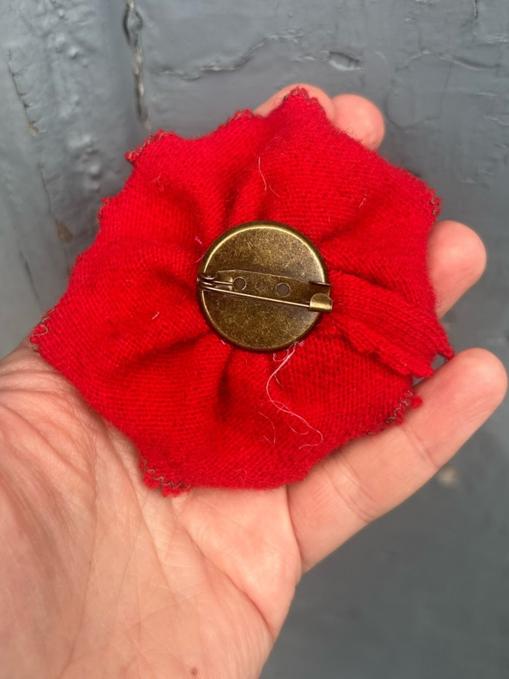 Vintage Cashmere Floral Brooch