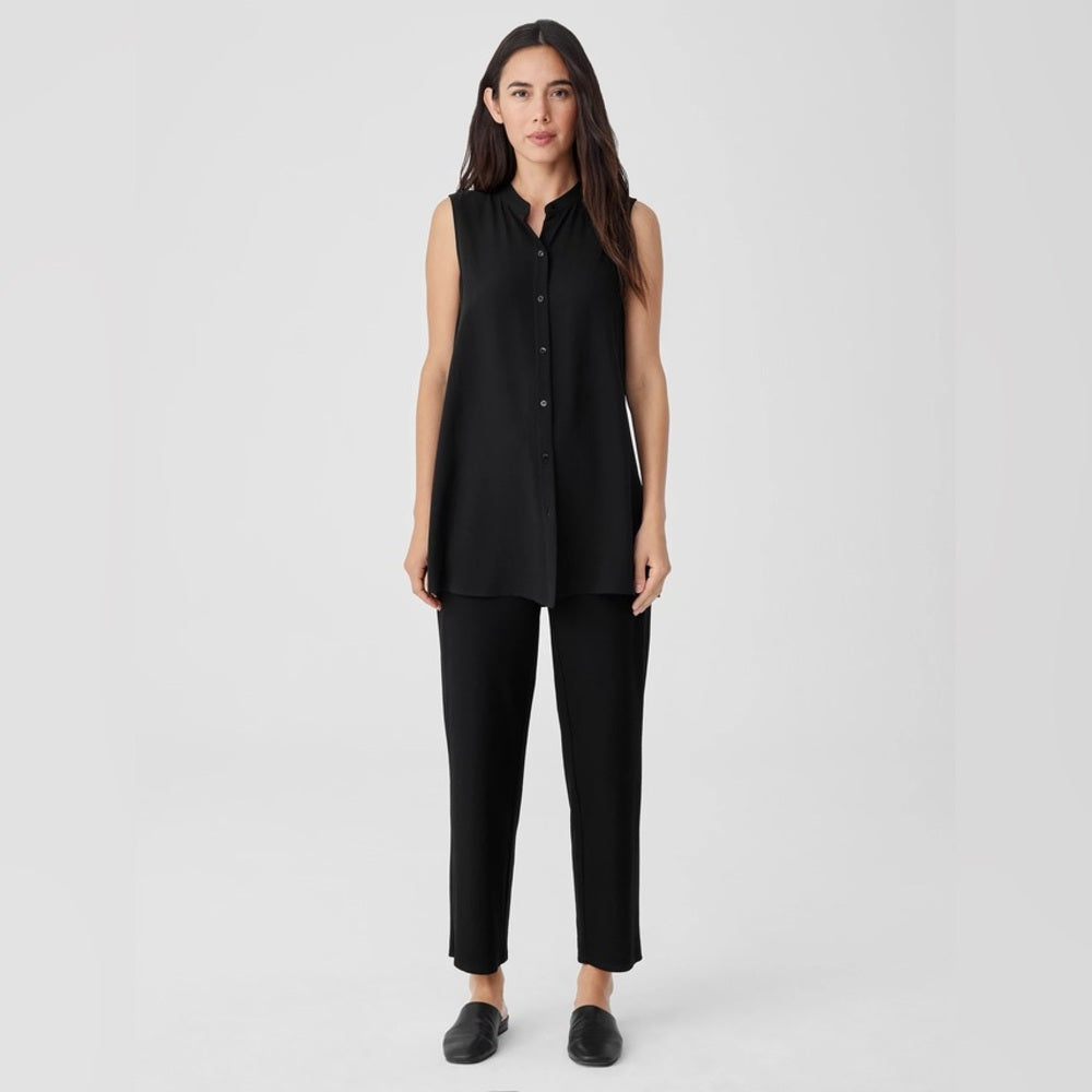 Eileen Fisher Black Crepe Pants, size xs