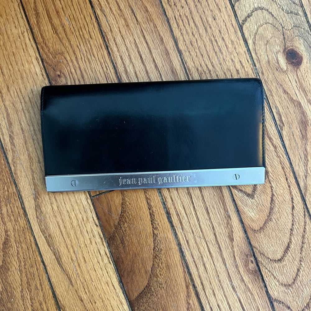 Jean Paul Gautier Wallet, 7 1/4” x 3.5”