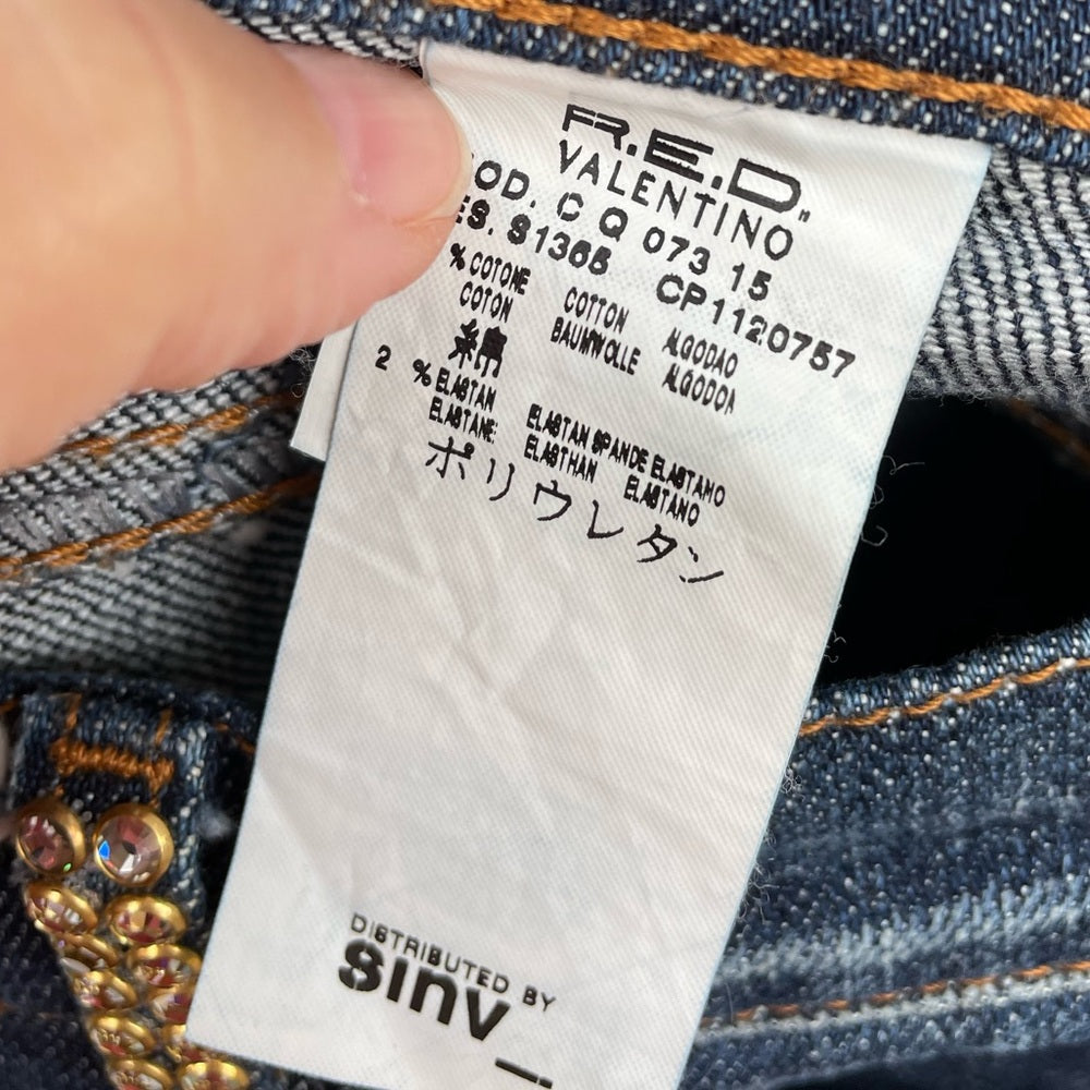 Red Valentino Be Dazzled Jeans, size 30