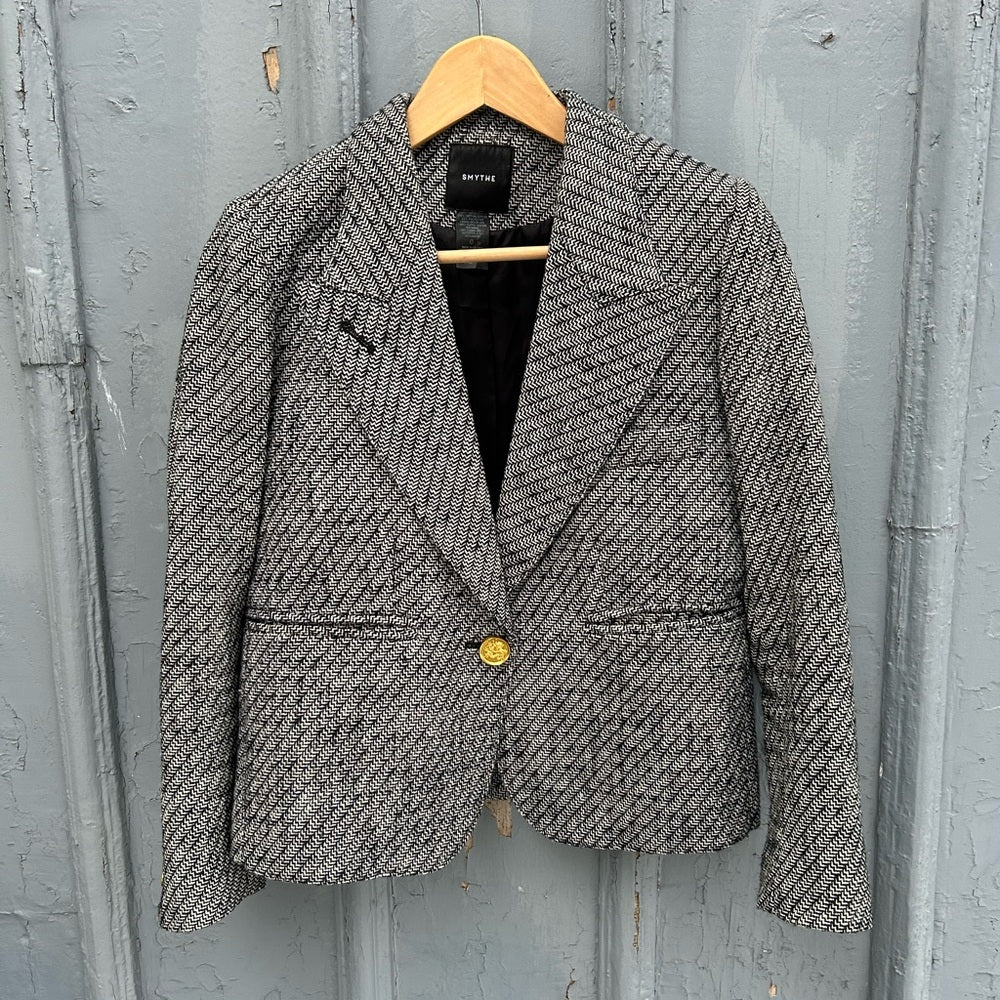 Smythe 90s shrunken single breasted blazer