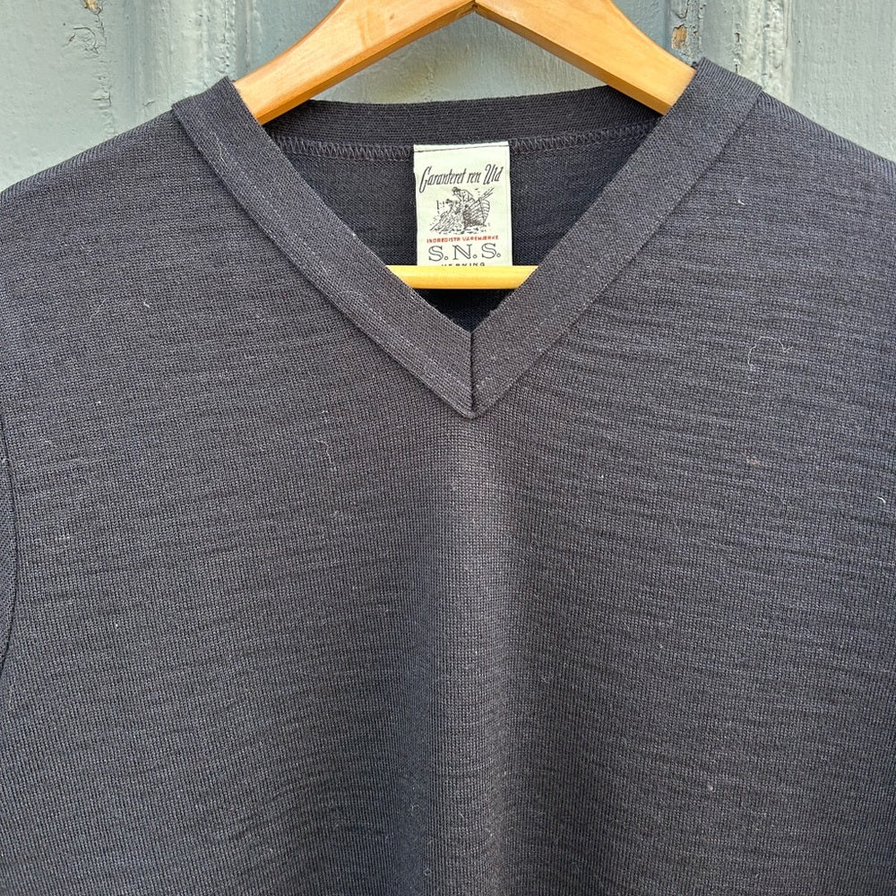 SNS Herning Danish Wool N neck Sweater, size M