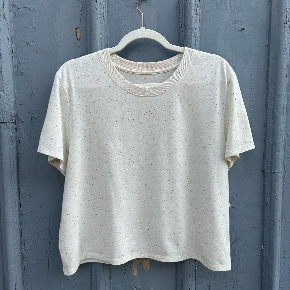 Outdoor voices speckled tee, Large