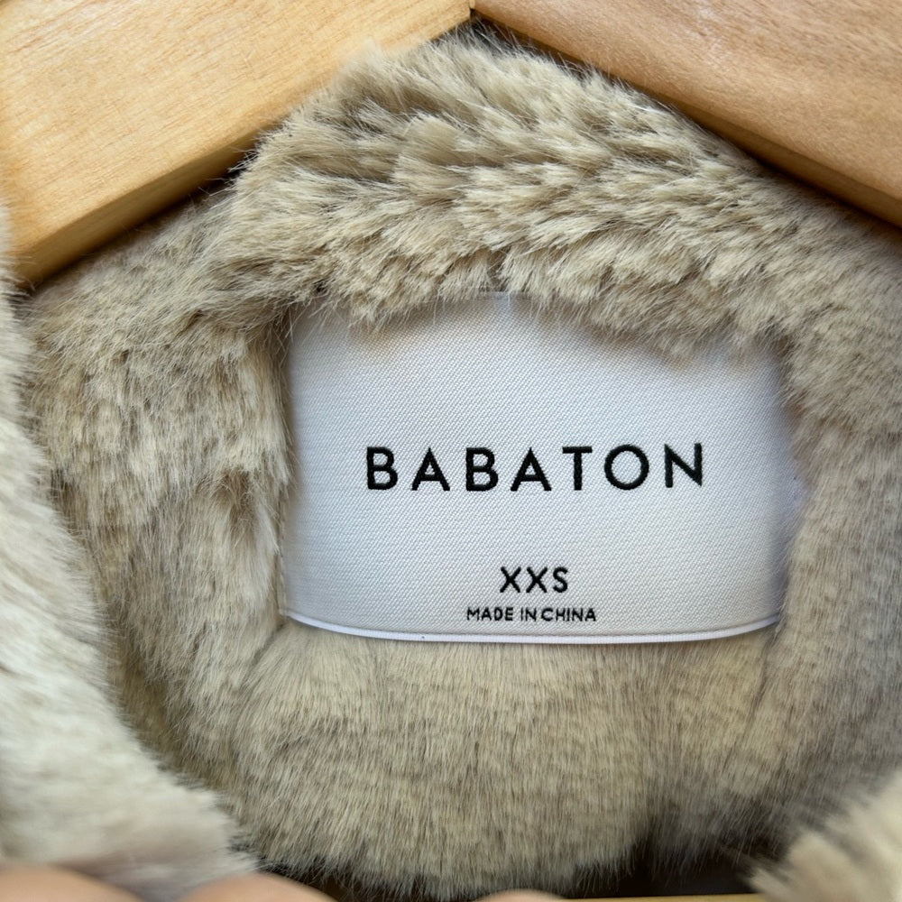 Aritzia Babaton Vandelay Faux Fur Vest, size xxs (fits oversized)