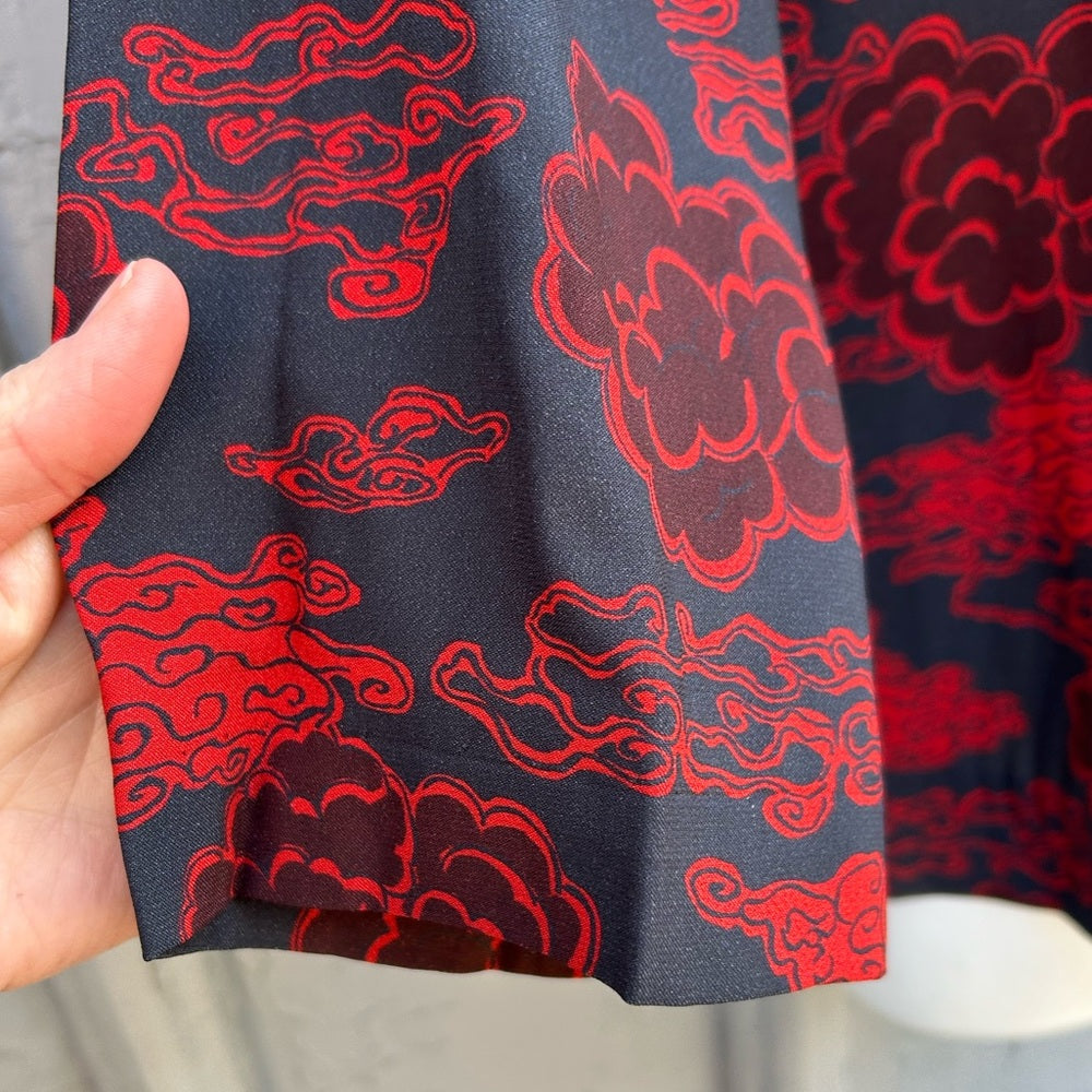 Dries Van Noten Chinoiserie Blouse, size 36