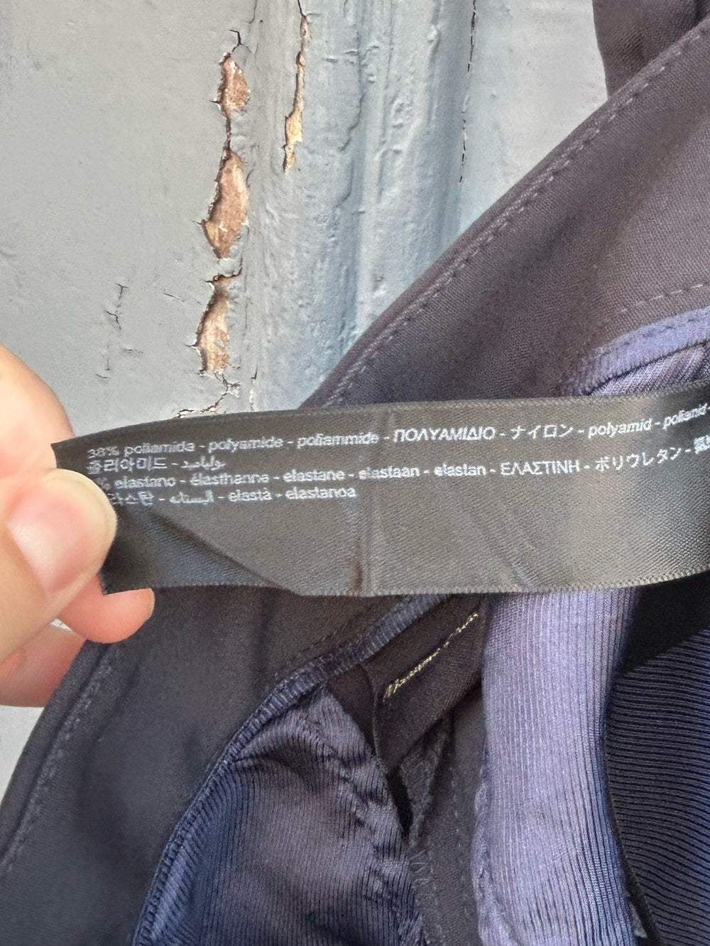 Massimo Dutti Navy Trousers, size 8