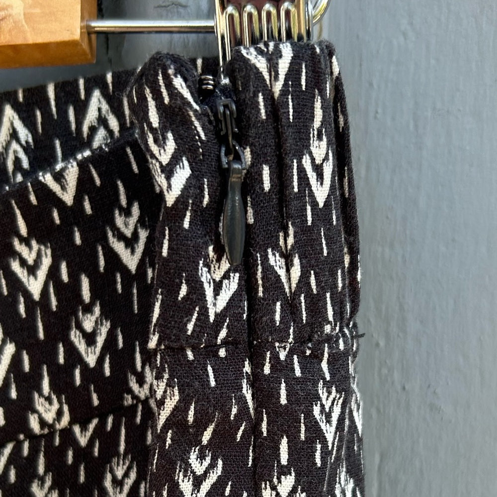 Anthropologie Elevenses Kaimana black and white Palazzo Pants, Small