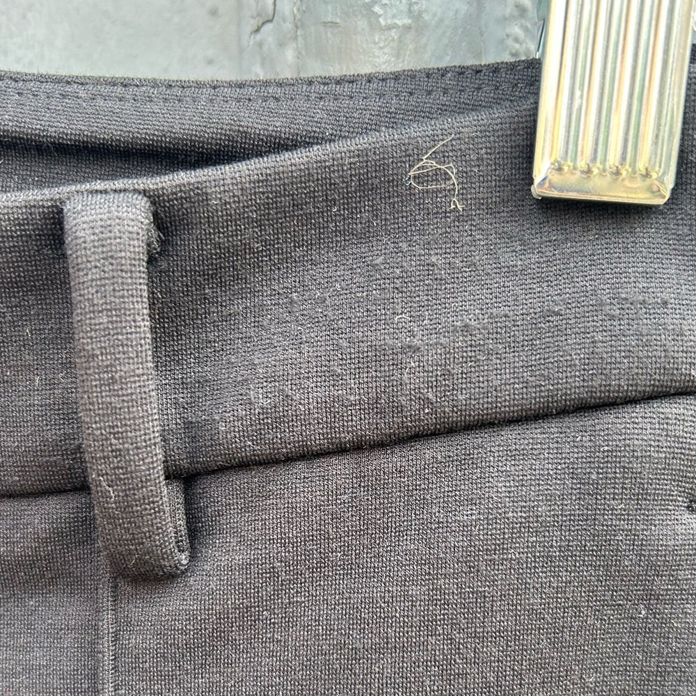 Kit & Ace Black Coastline Cashmere Trousers, Size 8