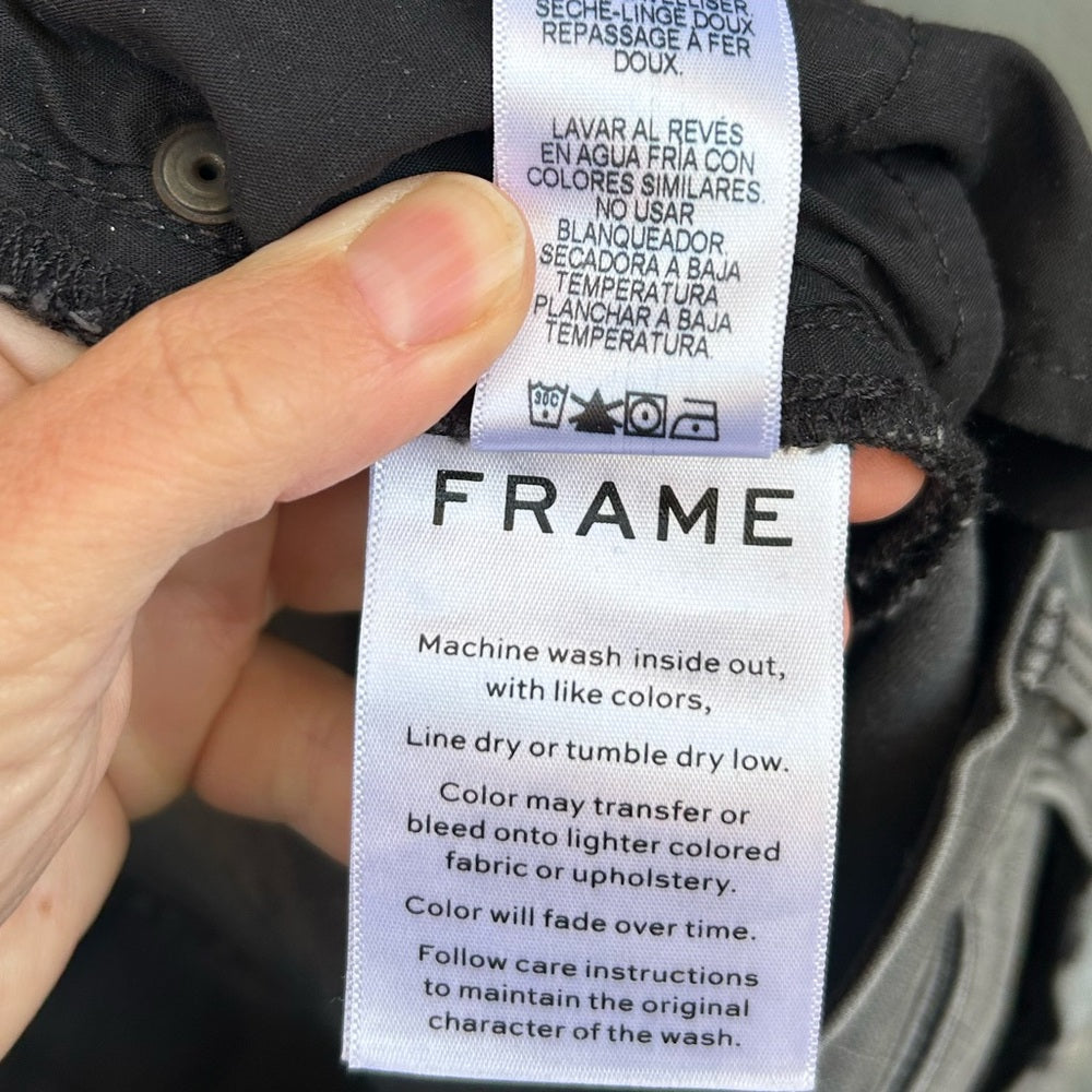 Frame Le High Straight, Hunt, size 29