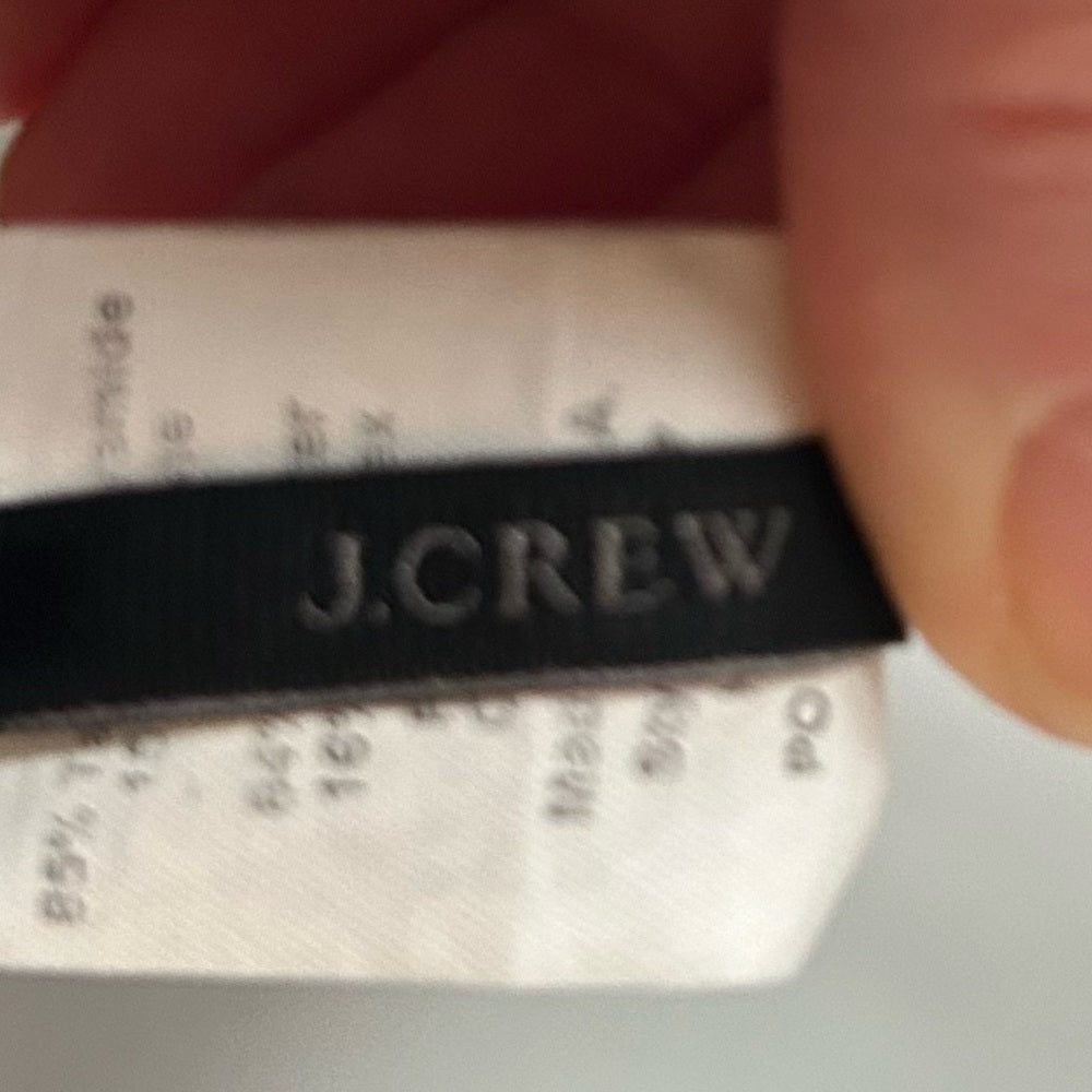 J Crew Blue Ruched One Piece, size 8