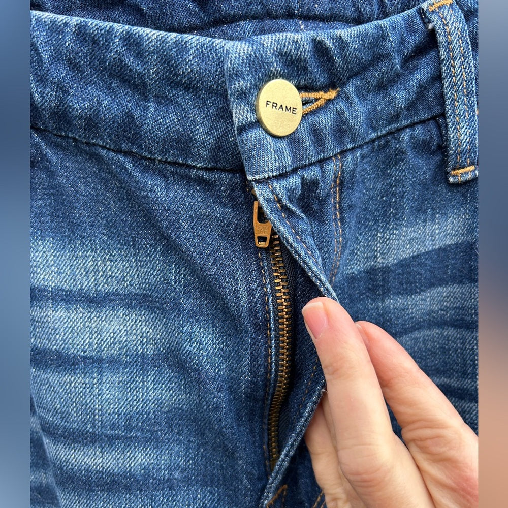 Frame Denim Le Grand Garcon Cropped Jeans, size approx 30/32