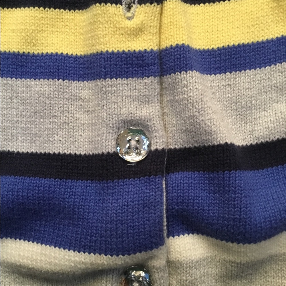 Gymboree striped cardigan size 3-4