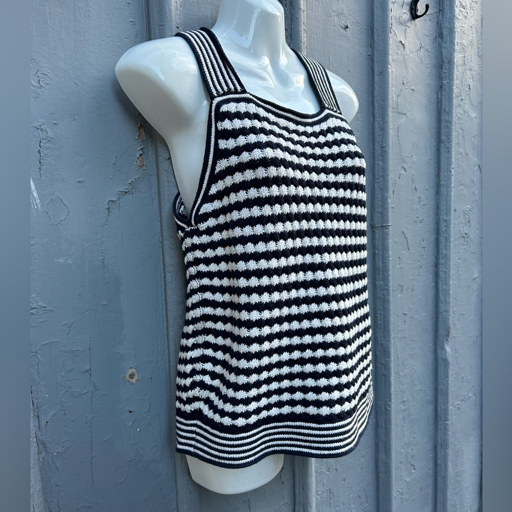 Gap Crochet Sweater Vest Tank Top, Medium