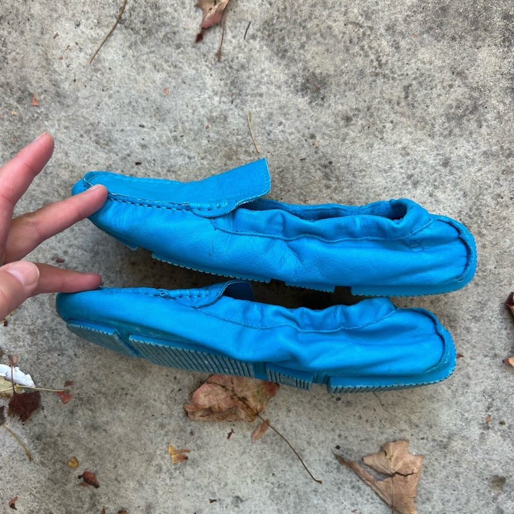 WD Blue Slip in Driving Loafer, size 39