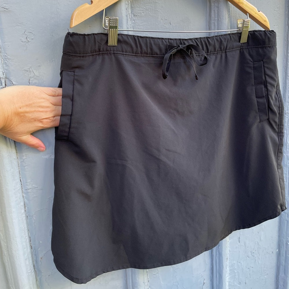Riders by Lee Indigo Black Utility Skirt, size 16