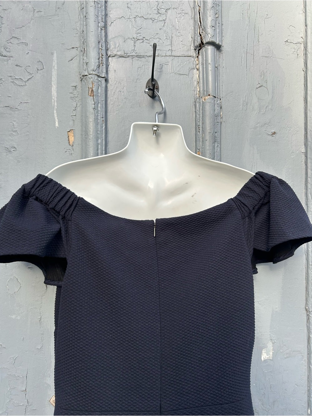 Rebecca Taylor Navy Textured Dress, size 12