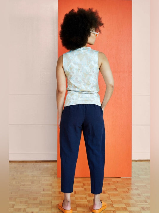 Melow by Melissa Bolduc Black George Crop pants, size 10