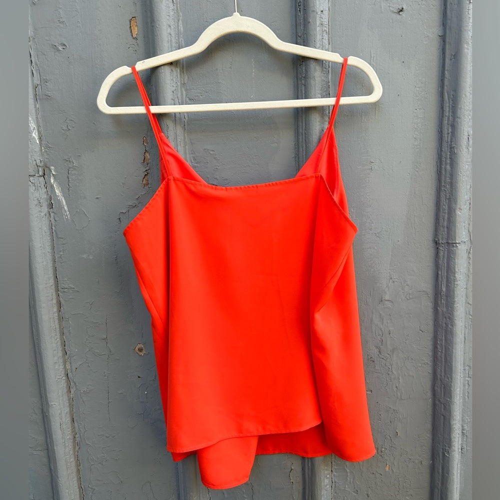 Uniqlo Bundle x 2 Drape Camisole, BNWT, Orange/Black, size XL