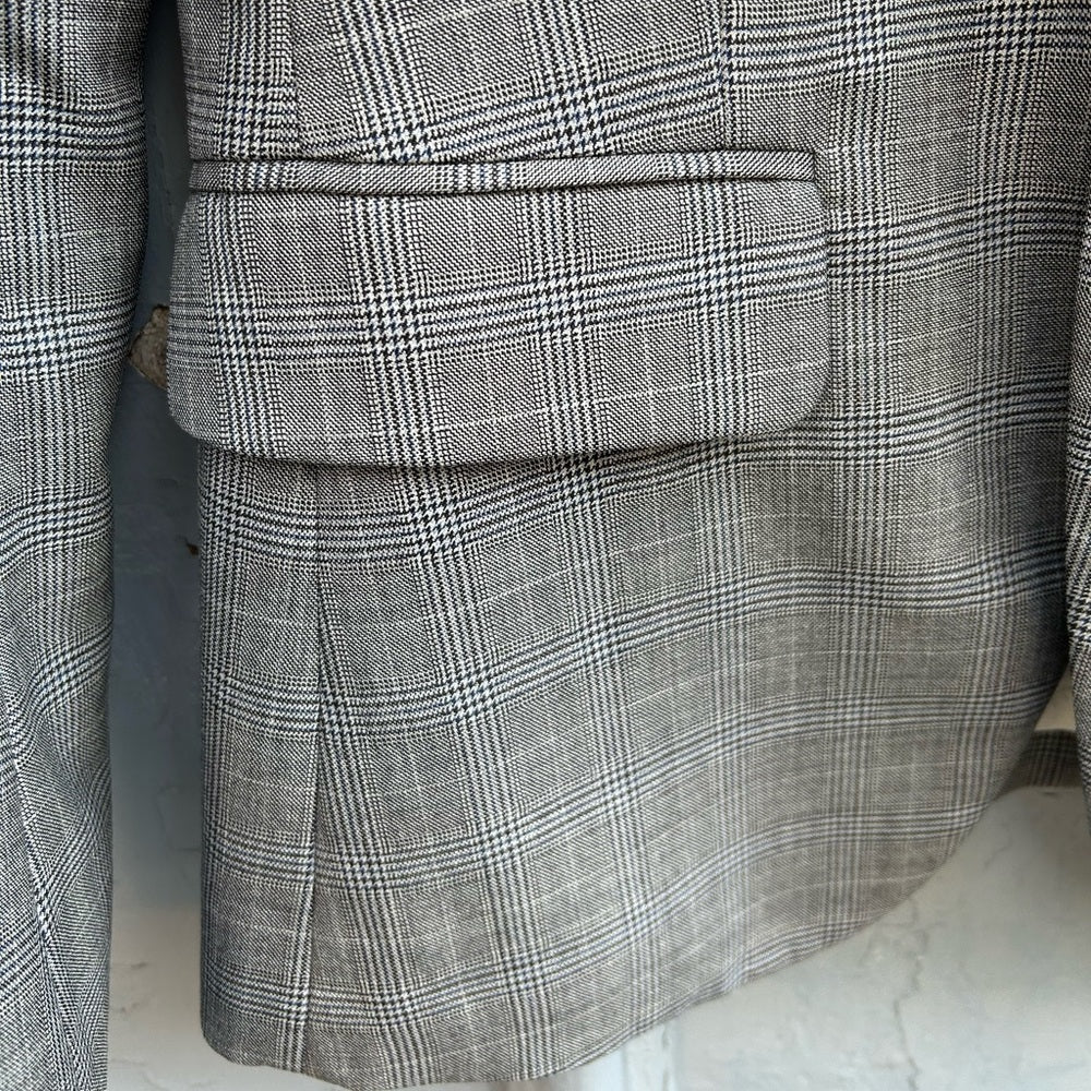 DSquared2 Houndstooth Wool Blazer, size 38 (US 4/6)