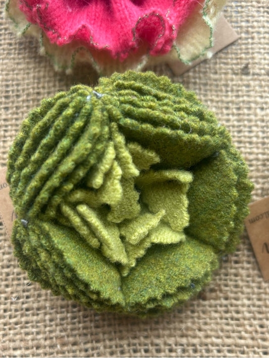 Vintage Cashmere Floral Brooch