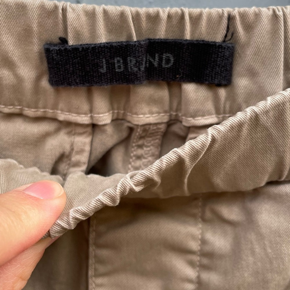 J Brand Eugene cotton-blend twill tapered cargo pants, size 26