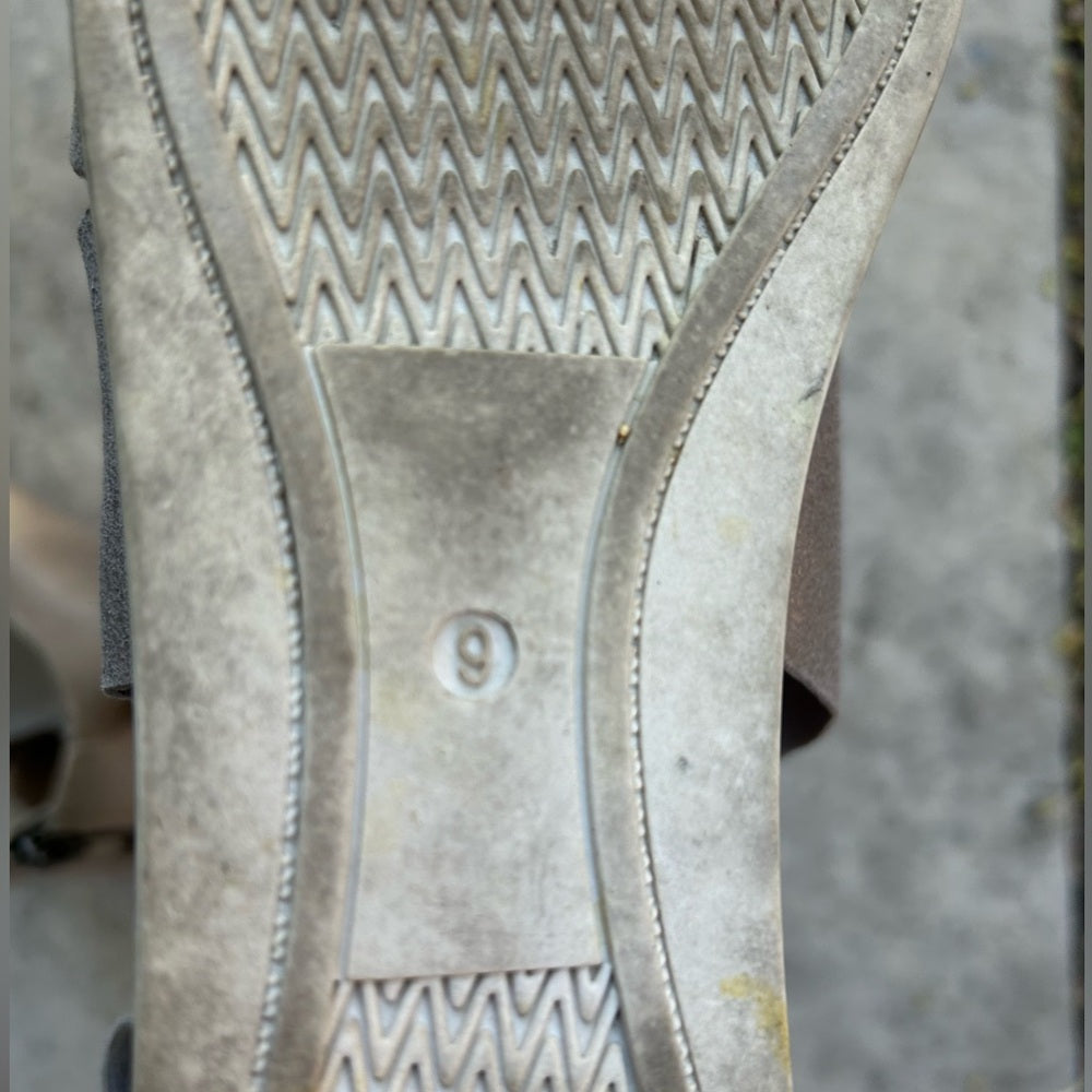 Eileen Fisher Sport Metallic Suede Sneaker Sandal, size 9