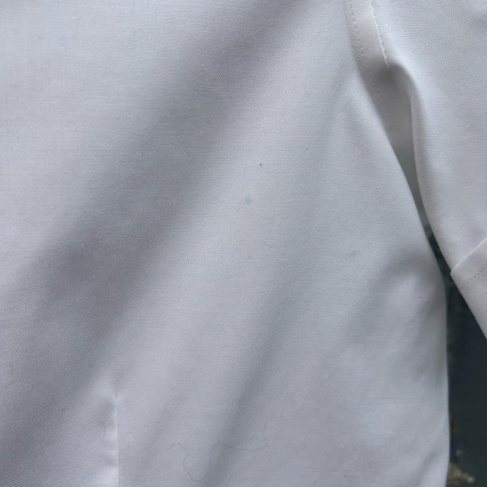 Brooks Brothers Slim Fit White Cotton Shirt, BNWT (a couple marks), size 8