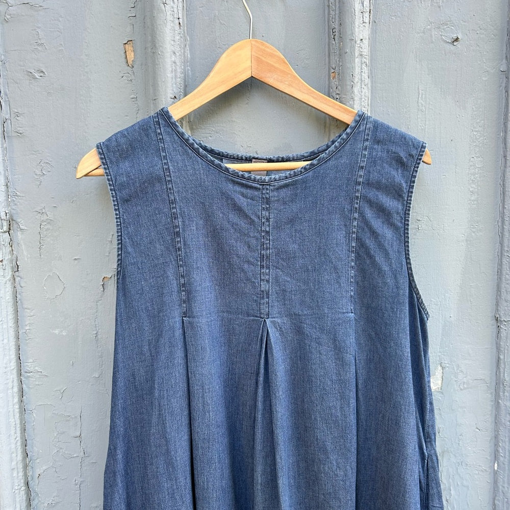 Nina Loca denim midi dress, approx size large