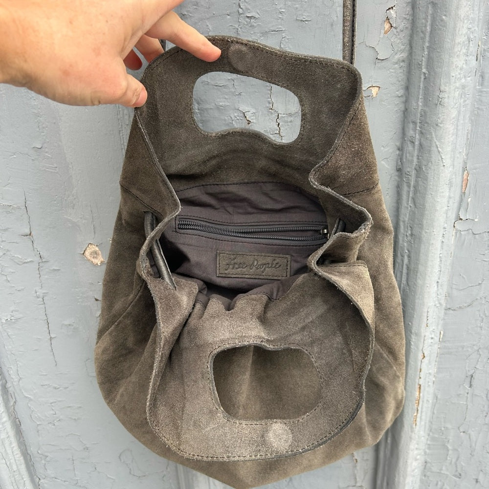 Free People Rosetta Top Handle Shoulder Bag, 15”x6”x13”