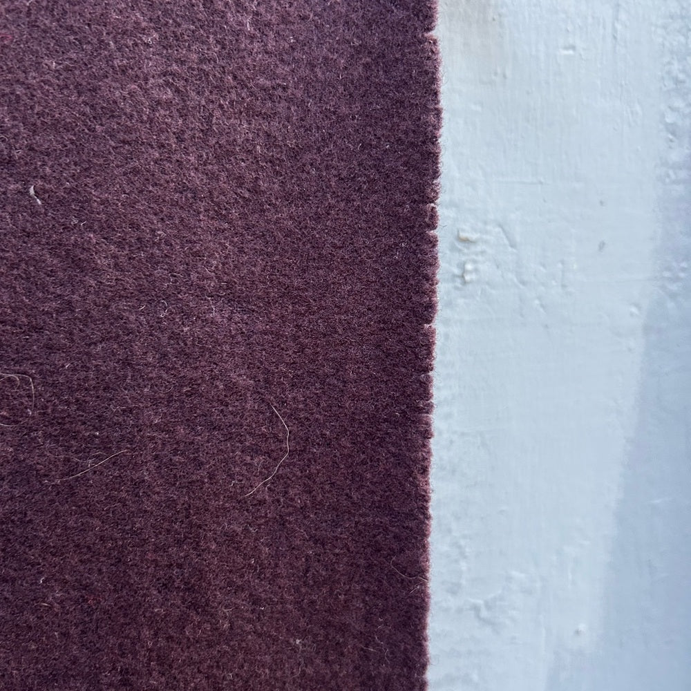 Vintage Italian Wool Cashmere Scarf, 66” x 14 1/4”