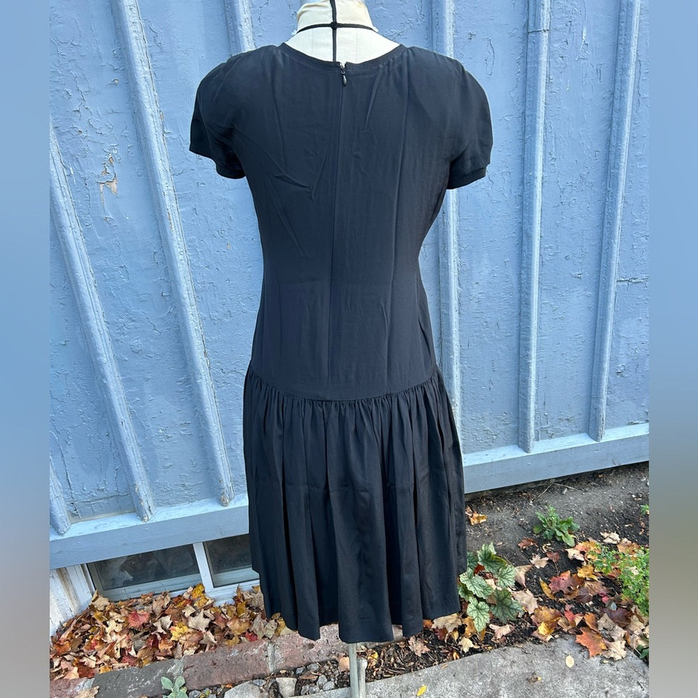 Alan Cherry Vintage 80’s Silk Dress & Jacket, size 8