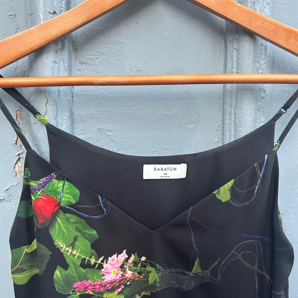 Babaton Everly Floral Camisole, size xs