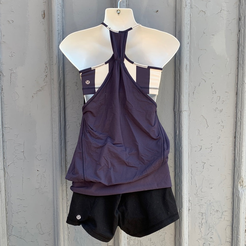 Lululemon No Limits tank cadet blue, size 4