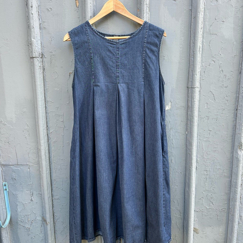 Nina Loca denim midi dress, approx size large