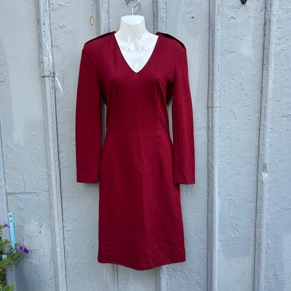 Stella McCartney V Neck Shift Dress, size 38
