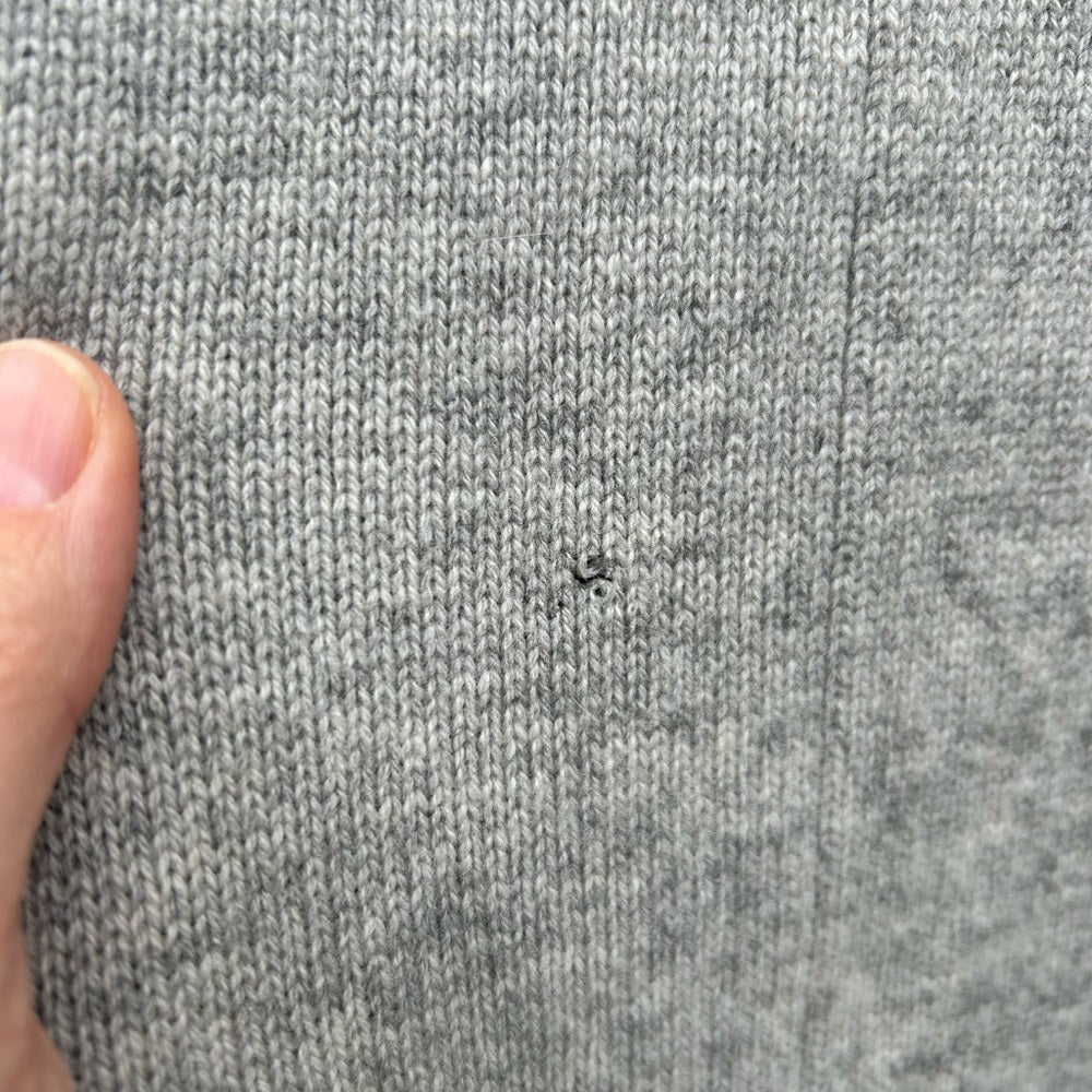 Athleta Spirit Wool Cashmere Grey Cardigan, size Small