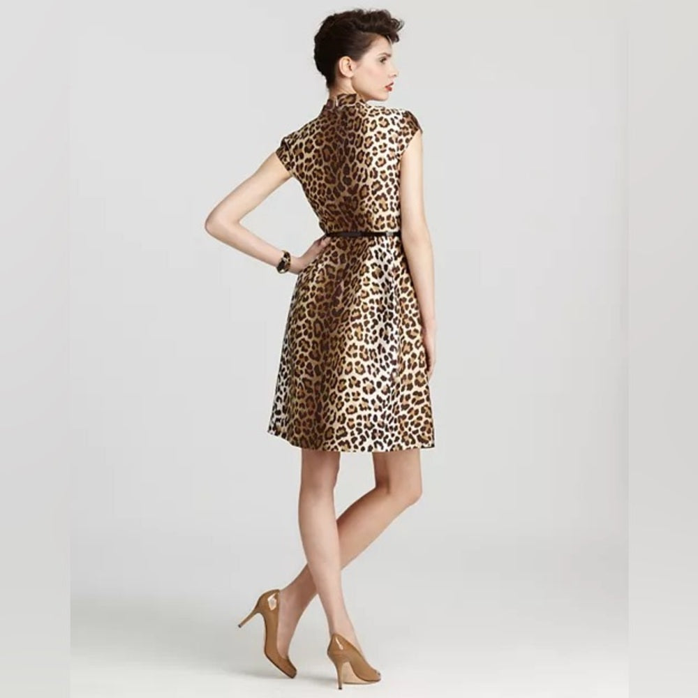 kate spade Roxanne Leopard Print Dress, size 8