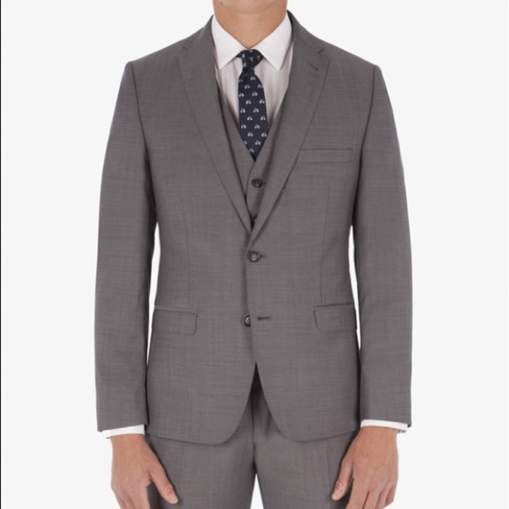 Ben Sherman gray Twill Camden Jacket, size small