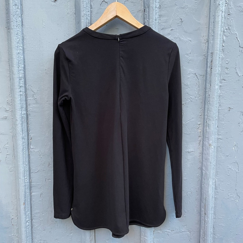 Max Mara SportMax black tunic top, size small