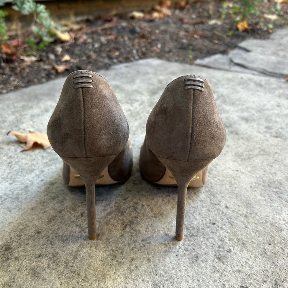 Sarah Flint Suede Perfect Pumps, size 37.5