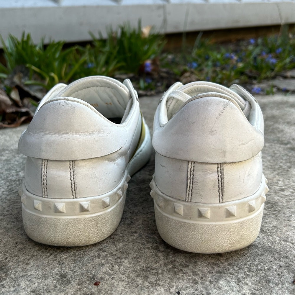 Valentino Garavani Open Rockstud low-top sneakers, size 41