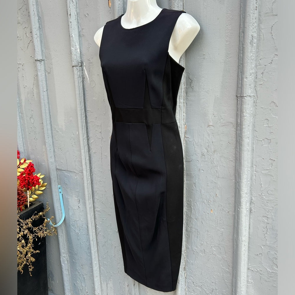 MaxMara Blue Black Shift, BNWT, size 6